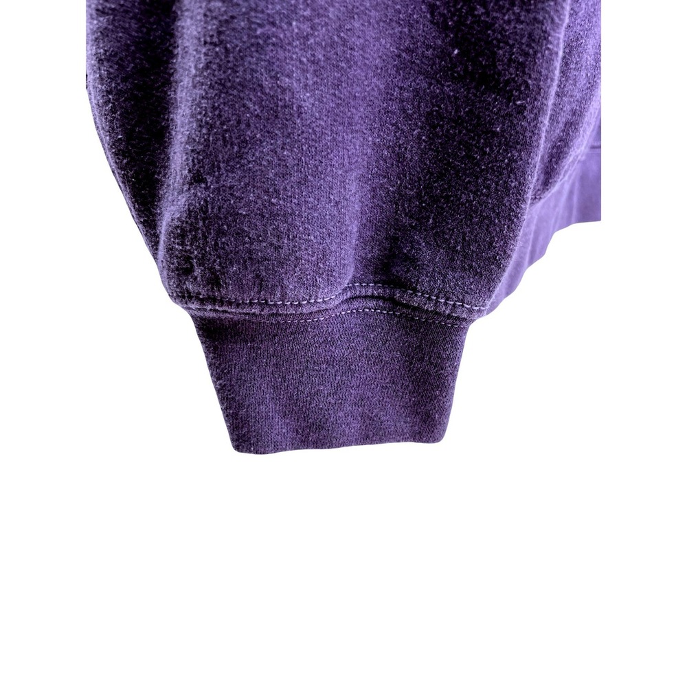 BDG Women's Sweatshirt Graphic Shinjuku Purple Cotton Blend Small - Picture 4 of 4